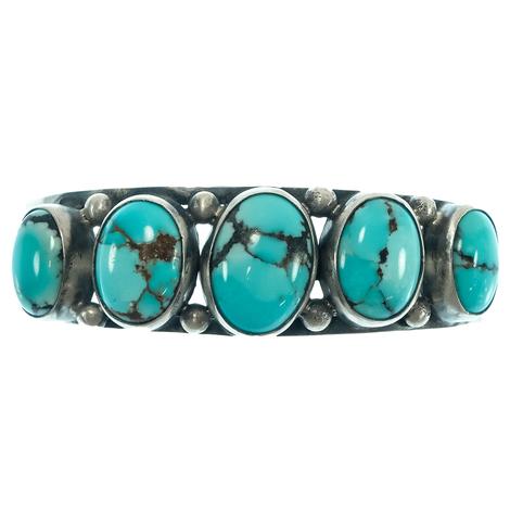 South Texas Tack Turquoise Cuff