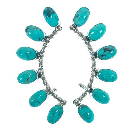 South Tack Tack Turquoise and Silver Climber 