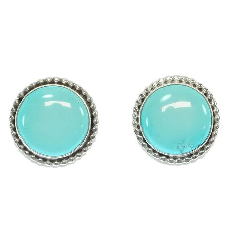 South Texas Tack Turquoise Round Studs