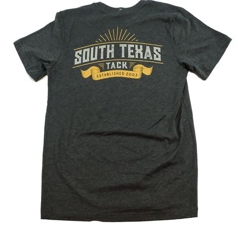 South Texas Tack Grey Ribbon Men's T-Shirt 