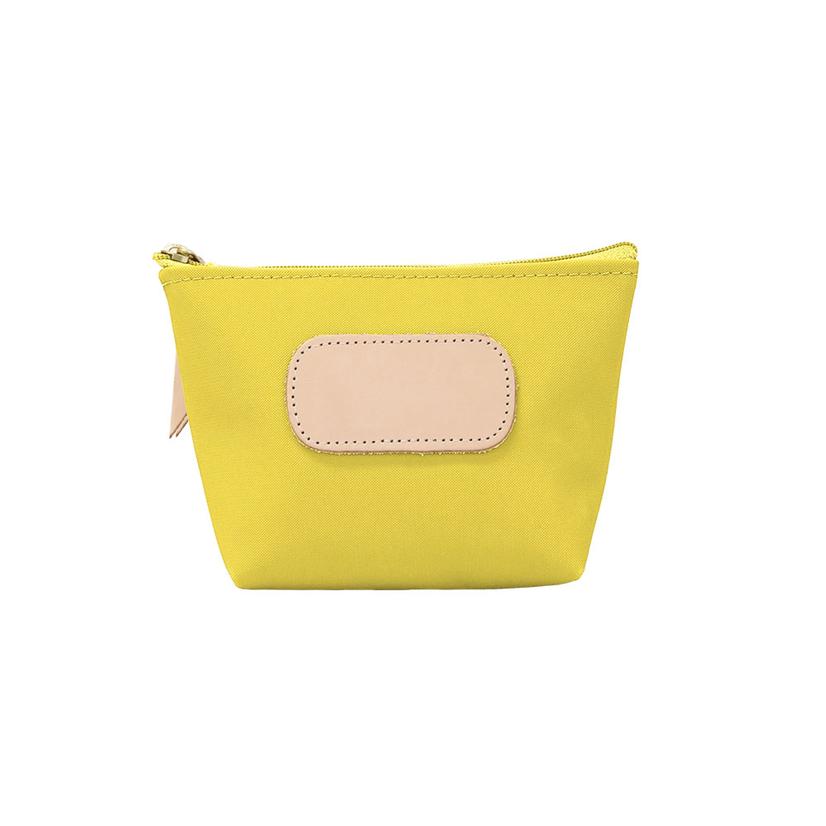 Jon Hart Chico Canvas Bag With Leather Patch LEMON
