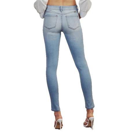 Kancan Mid Rise Basic Super Skinny Women's Jeans