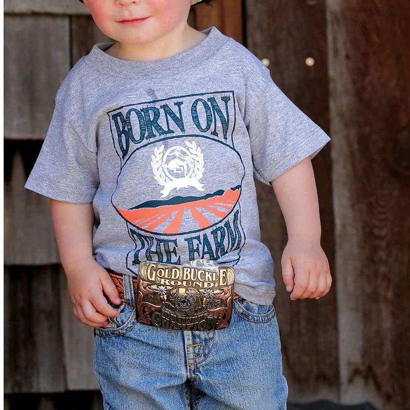  Cinch Born On The Farm Infant T- Shirt