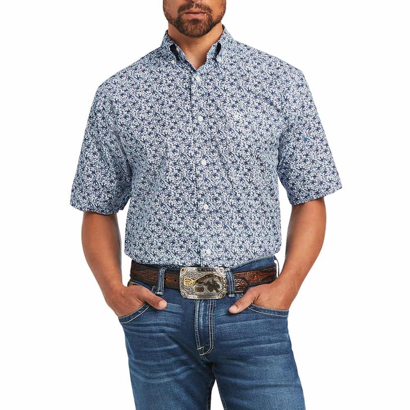 Ariat Men's Casual Series Faird Short Sleeve Buttondown Shirt