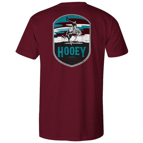 Hooey Cranberry Lock Up Men's T-Shirt