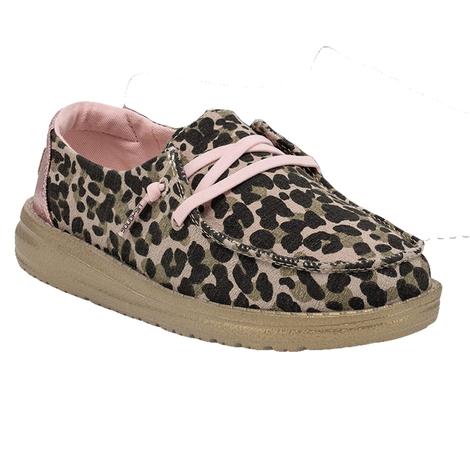 Hey Dude Wendy Leo Nut Youth Girl' Shoes 