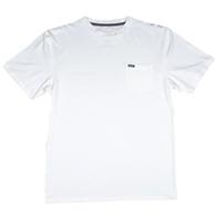 Hooey Men's White Bamboo Fabric T-Shirt