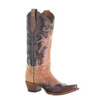 Corral Shedron And Chocolate Embroidered Women's Boots