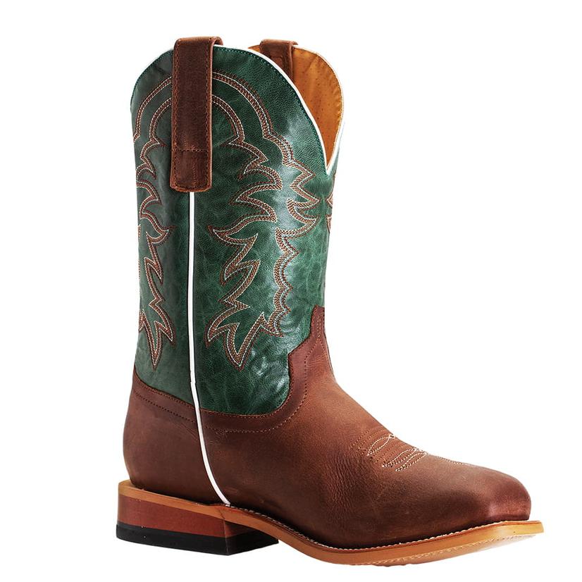  Horsepower Sugared Honey Turquoise Vail Youth Boy's Boots