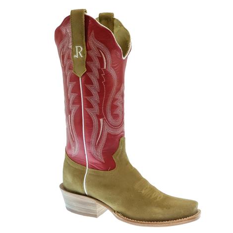 R. Watson Sand Rough Out Women's Boots