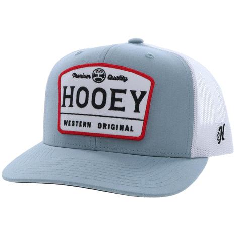 Hooey `Trip` Blue White 6Panel Youth Trucker Cap