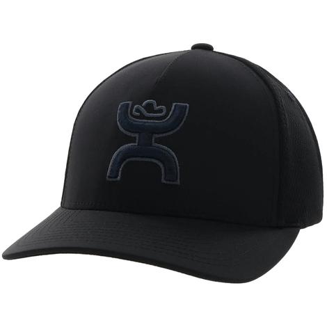 Hooey `Coach` Black 5Panel Flexfit Cap