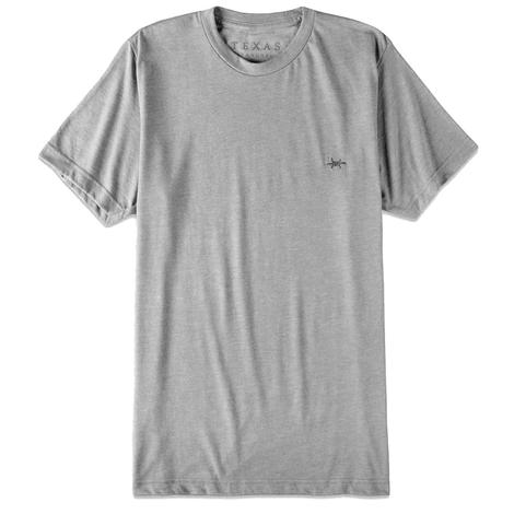 Texas Standard Grey Hybrid Short Sleeve Men's Shirt 