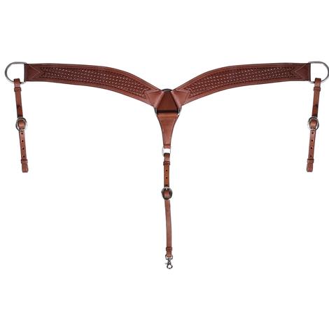 Professional Choice Windmill Tooled Roper Breast Collar