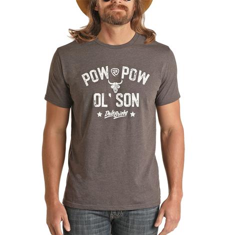 Rock and Roll Cowboy Dale Brisby Ole Son Graphic Men's T-Shirt 