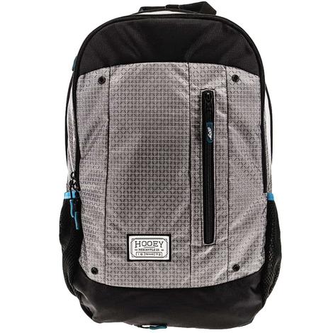 Hooey `Rockstar` Backpack Grey Body and Front Panel with Black Accents