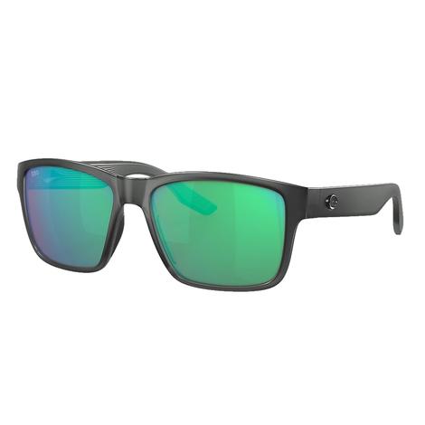 Costa Green Mirror Paunch 580G Smoke Crystal Matte Frame Sunglasses 
