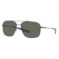 Costa Grey Canaveral 580G Brushed Grey Frame Sunglasses