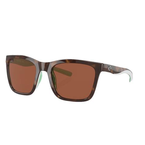 Costa Copper Panga 580P Shiny Tortoise Frame Sunglasses
