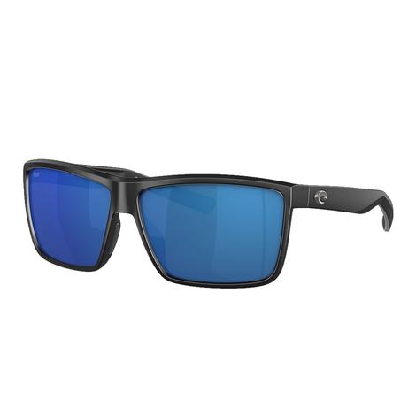 COSTA Black Rinconcito Blue Mirror Sunglasses