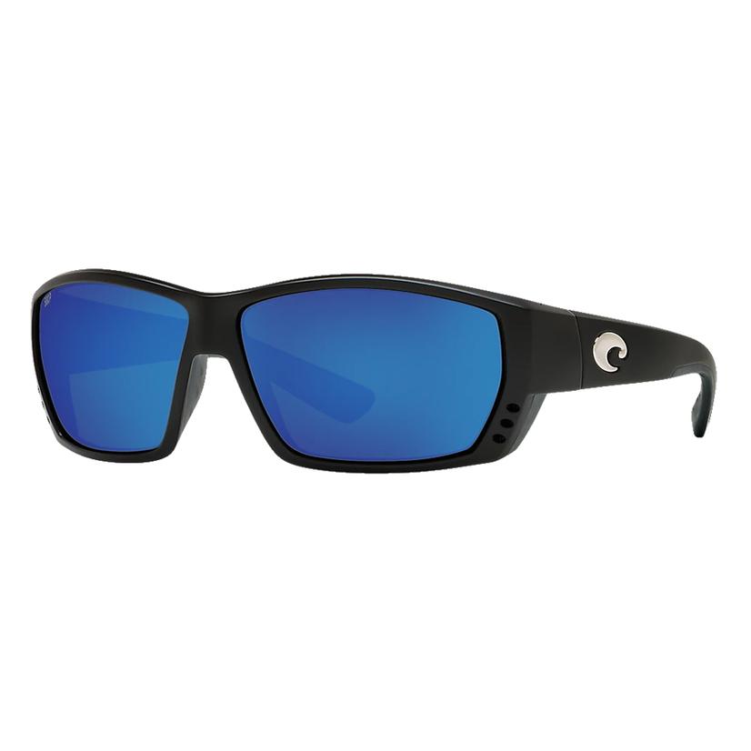  Costa Tuna Alley Readers 2.50 Blue Mirror 580p Matte Black Grey Blue Mirror C- Mate Sunglasses
