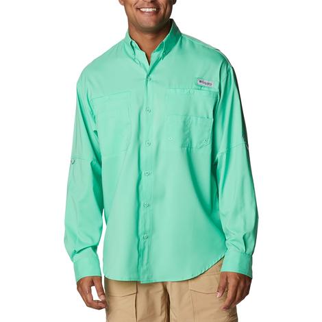 Columbia Men's Tamiami II Long Sleeve Shirt - Light Jade