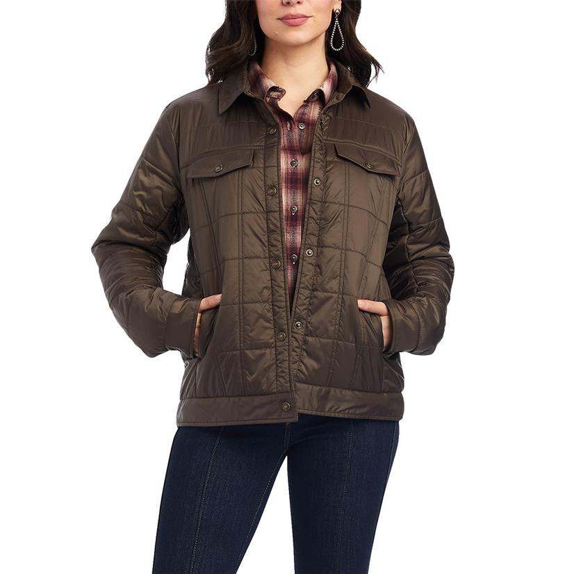  Ariat R.E.A.L Puffer Trucker Women's Jacket