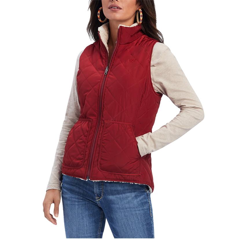  Ariat Rouge Reversible Women's Vest