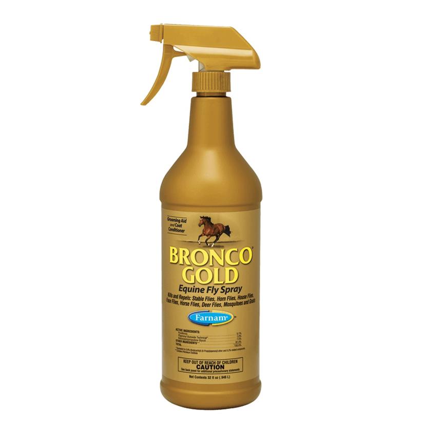  Bronco Gold Fly Spray 32oz.