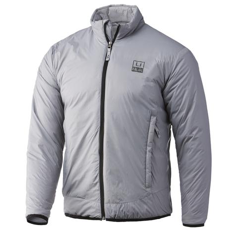 Huk Overcast Grey Waypoint Insulated Men's Jacket 