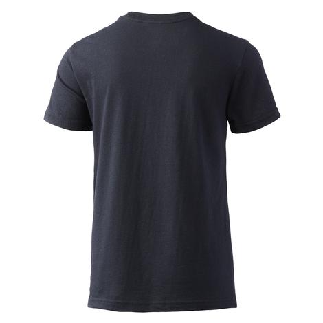 Huk Black Logo Short Sleeve Boys Shirt