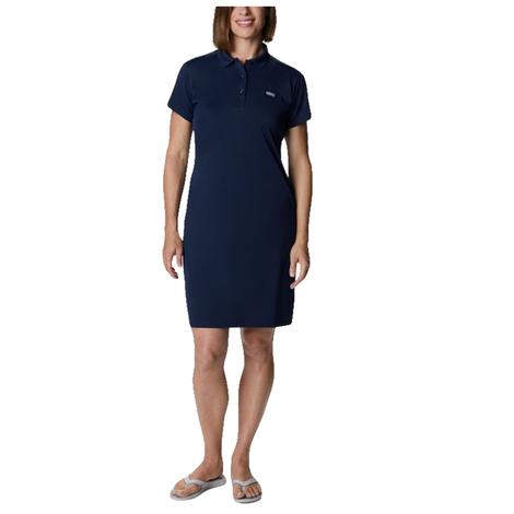 Columbia Collegiate Navy Tidal Tee Women's Polo Dress