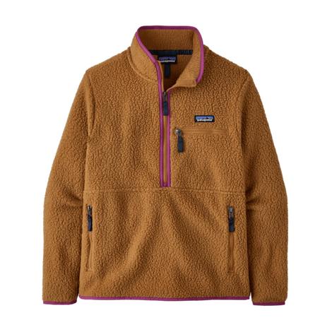 Patagonia Women's Nest Brown Retro Pile Pull Over