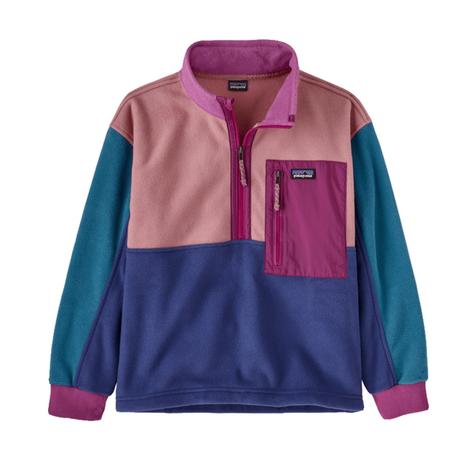 Patagonia Girls Microdini Sound Blue Pull Over