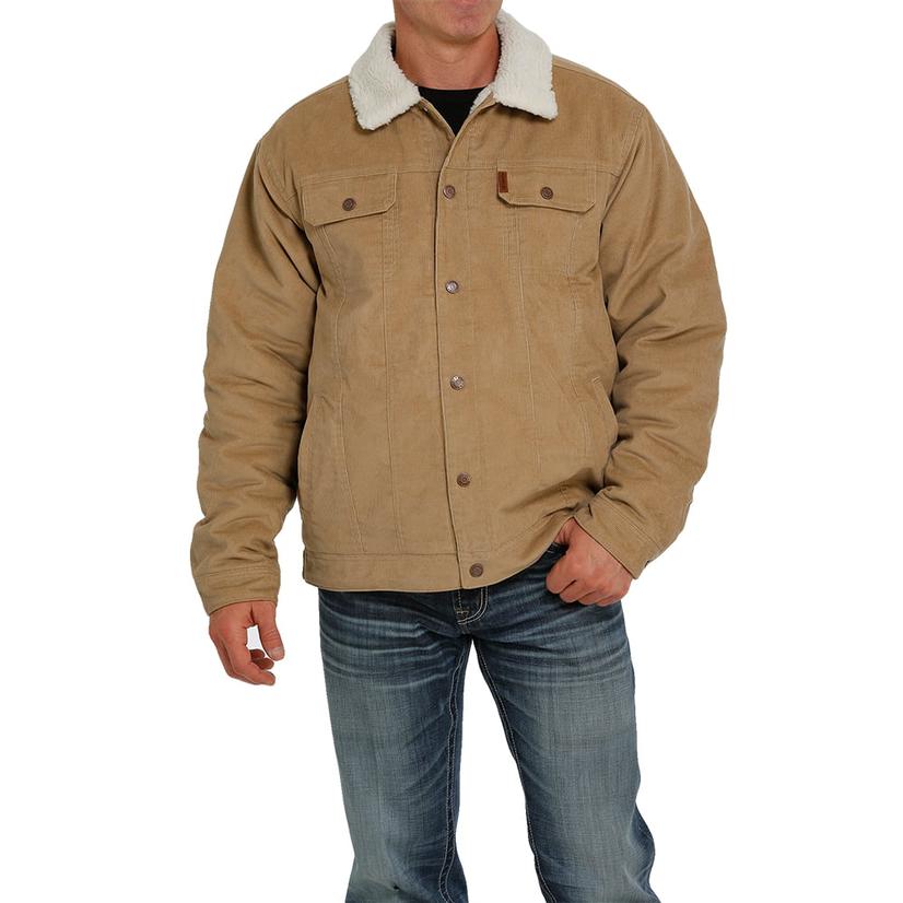  Cinch Khaki Sherpa Conceal Carry Men's Jacket