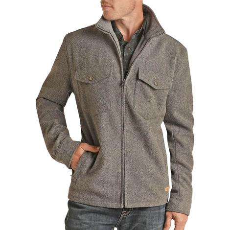 Powder River Charcoal Wool Men's Jacket 