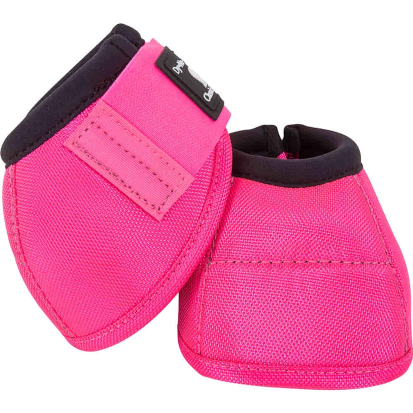 Classic Equine Dyno No-Turn Bell Boots HOT_PINK