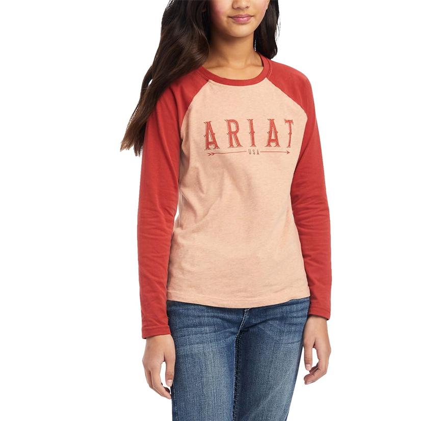  Ariat R.E.A.L.Arrow Girls Long Sleeve Shirt