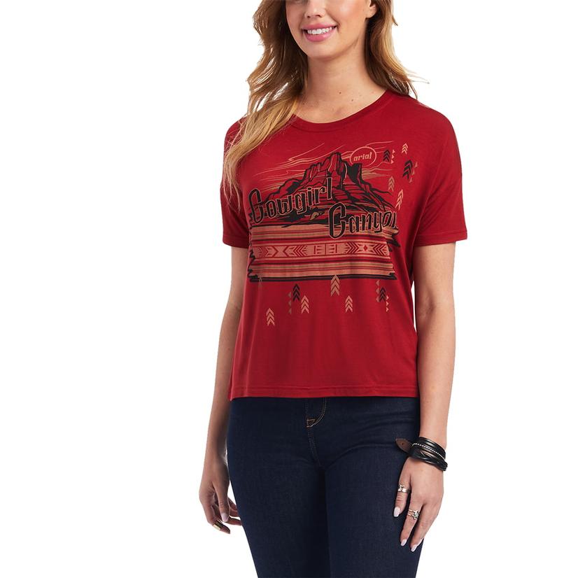  Ariat Cowgirl Canyon Women's T- Shirt