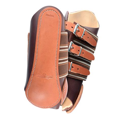 Classic Leather Splint Boots w/Buckles
