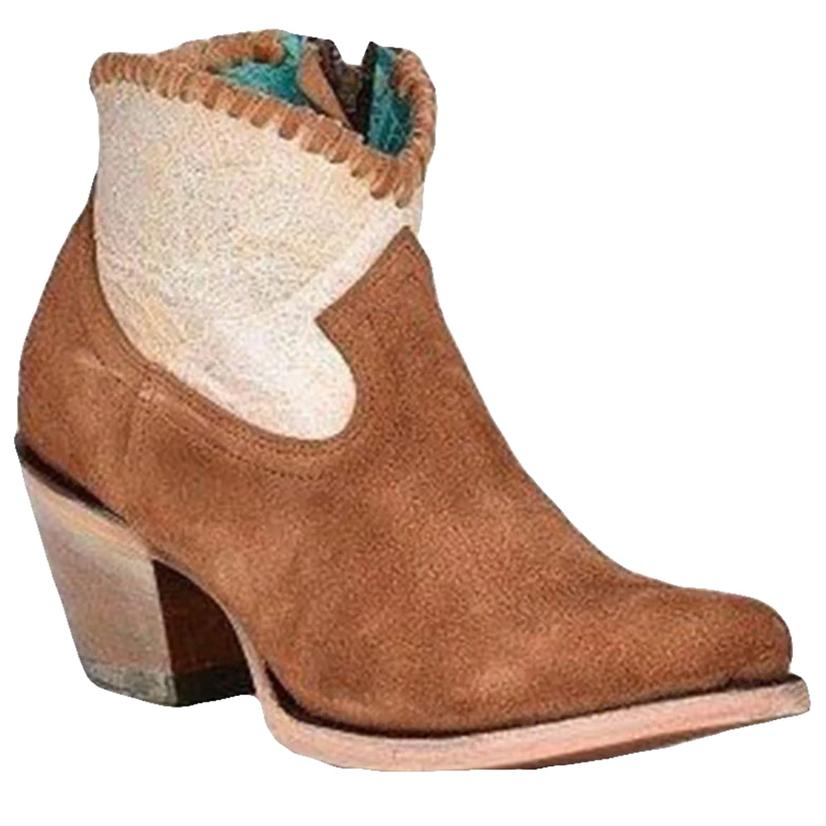  Corral Boots Women's Sand Woven Shortie Boots