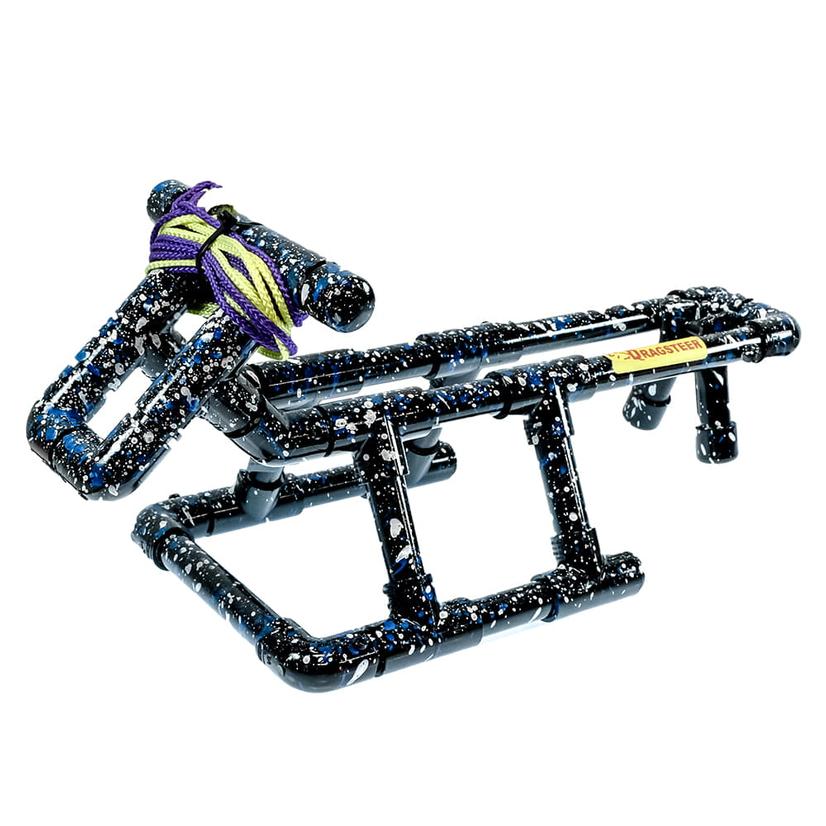 The Micro Dragsteer Roping Dummy BLACK/BLUE