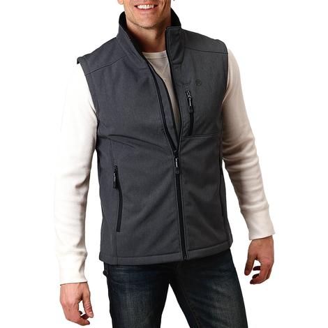 Roper Grey Softshell Men's Vest