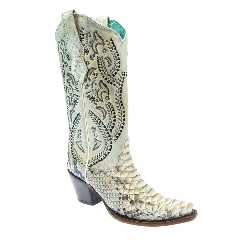  Corral Boots Natural Python Ladies Boots
