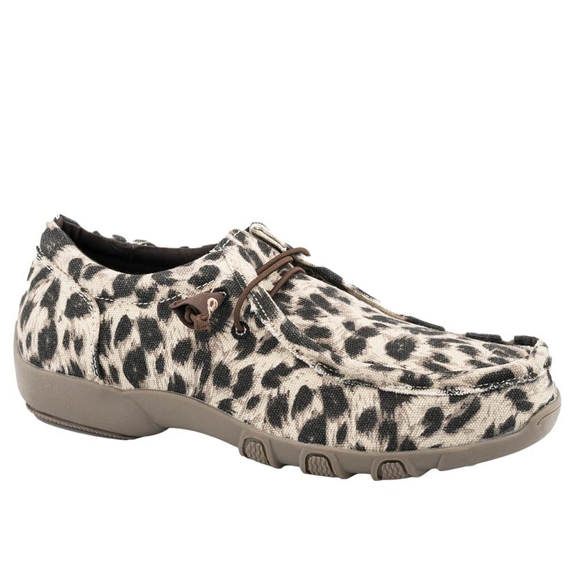  Roper Chillin Tan Leopard Women's Shoe