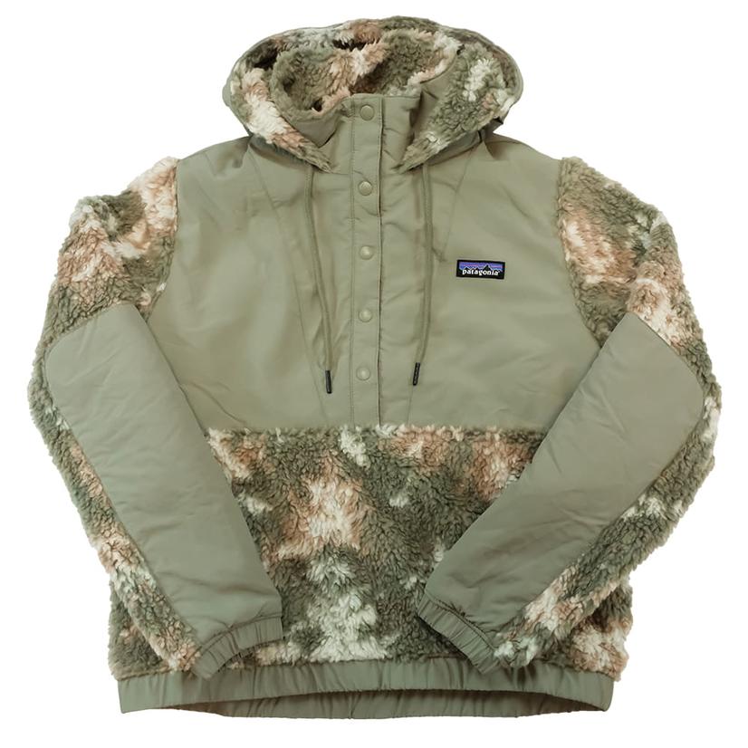  Patagonia Green Shelled Retro- X Women's Pullover
