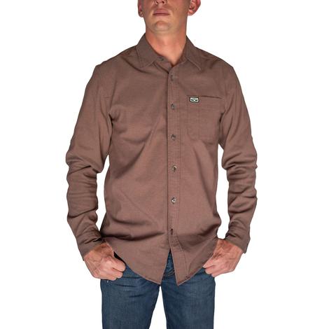 Kimes Ranch Oatmeal Cochise Men's Long Sleeve Shirt