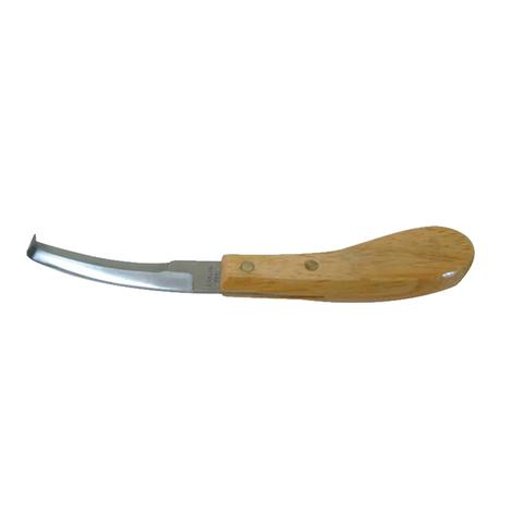 Stainless Steel Wood Handle Hoof Knife Scraper