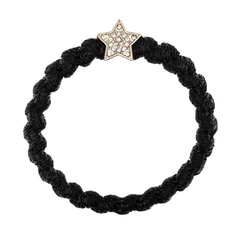  Charms By Charlotte Gold Star With Black On Black Bracelet