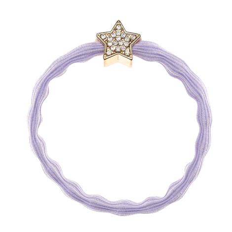 Charms by Charlotte Gold Star with Light Lilac Bracelet 
